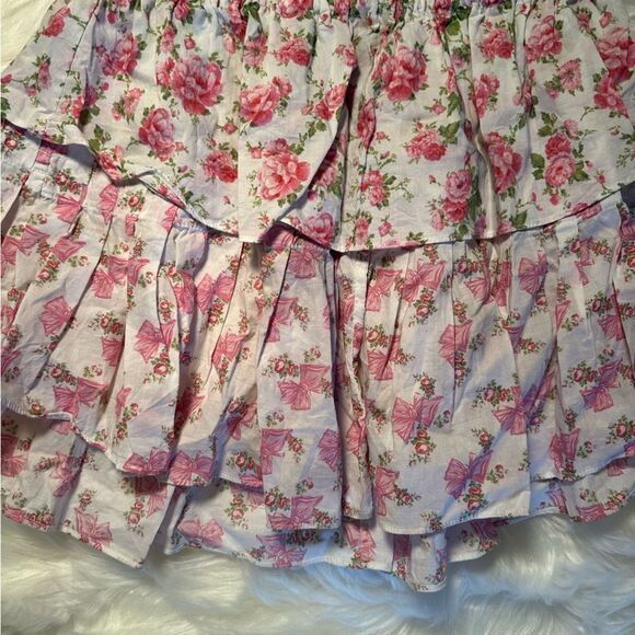 LoveShackFancy X American Girl Ruffle Mini Skirt - Picture 8 of 12